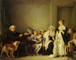 Jean-Baptiste Greuze A Visit to the Priest