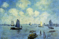 Claude Monet Seascape, Amsterdam