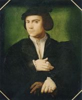 Joos van Cleve Portrait of a Man
