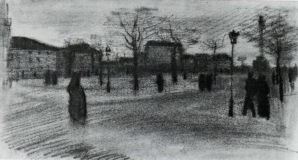 Vincent van Gogh - A Square in Paris