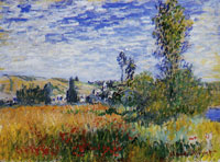 Claude Monet Landscape at Vétheuil