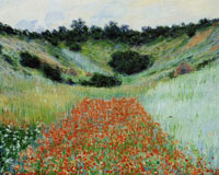 Claude Monet Poppy Field in a Hollow near Giverny