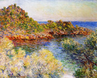 Claude Monet Near Monte Carlo