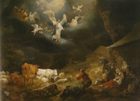 Nicolaes Berchem The Annunciation to the Shepherds