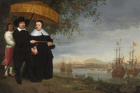 Aelbert Cuyp VOC Senior Merchant with his Wife and an Enslaved Servant