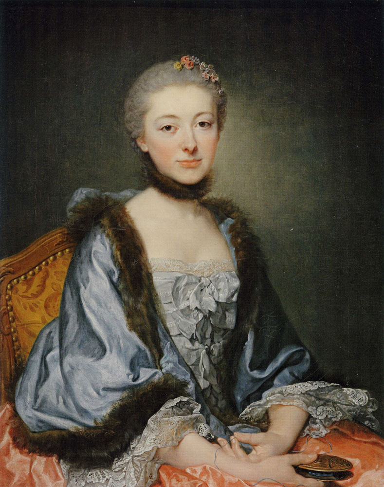 Jean-Baptiste Greuze - Portrait of Marie Angélique Véranz de Varennes, Mme Georges Gougenot de Croissy