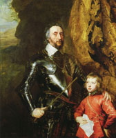 Anthony van Dyck Thomas Howard, 2nd Earl of Arandel, with his grandson, Thomas