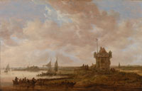 Jan van Goyen The Square Watch-Tower