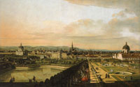 Bernardo Bellotto - Vienna Seen from the Belvedere