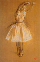Edgar Degas - Dancer in Fifth Position