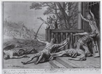 Gerard van Honthorst - Lamentation at Hrolf Kraki's Death