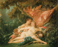 François Boucher Jupiter in the Guise of Diana Seducing Callisto