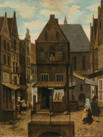 Jacobus Vrel Street Scene