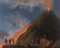 Jakob Philipp Hackert The Eruption of the Vesuvius in 1774