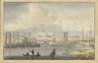 Allart van Everdingen - View of Alkmaar from the Southeast