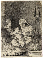 Rembrandt - The Holy Family