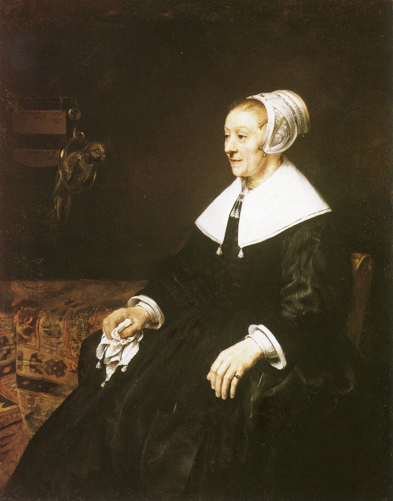 Rembrandt - Portrait of Catharina Hooghsaet