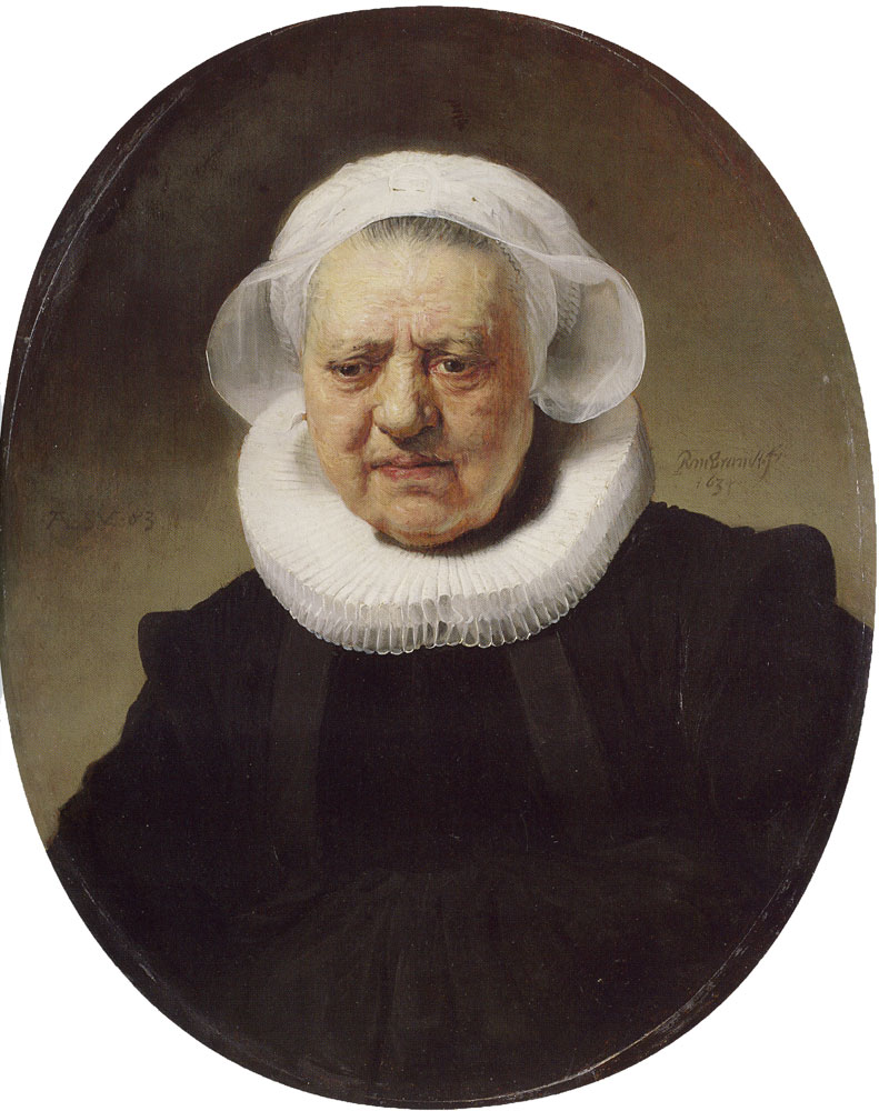 Rembrandt - Portrait of Aechje Claesdr.