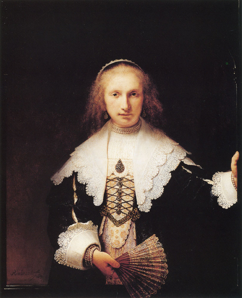 Rembrandt - Portrait of Agatha Bas