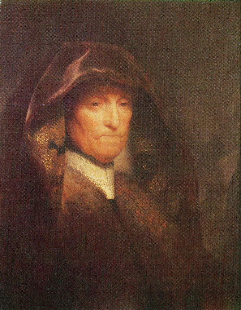 Rembrandt - Bust of an Old Woman