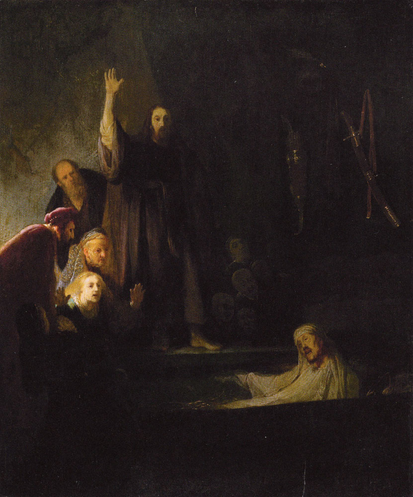 Copy after Rembrandt - The Raising of Lazarus