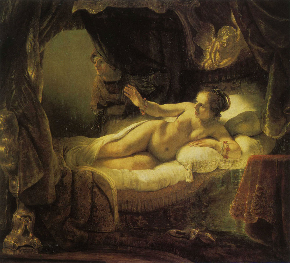 Rembrandt - Danaë