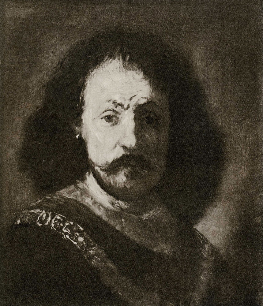 Style of Rembrandt - Head of a Man