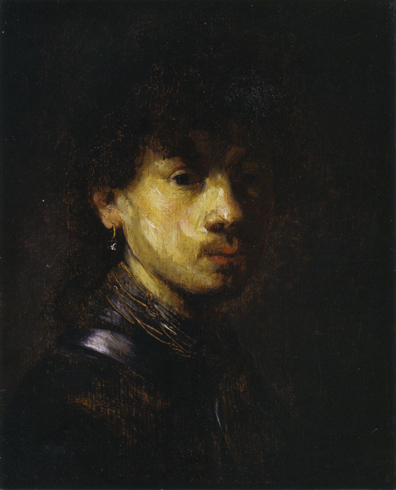 Imitator of Rembrandt - Bust of a Young Man
