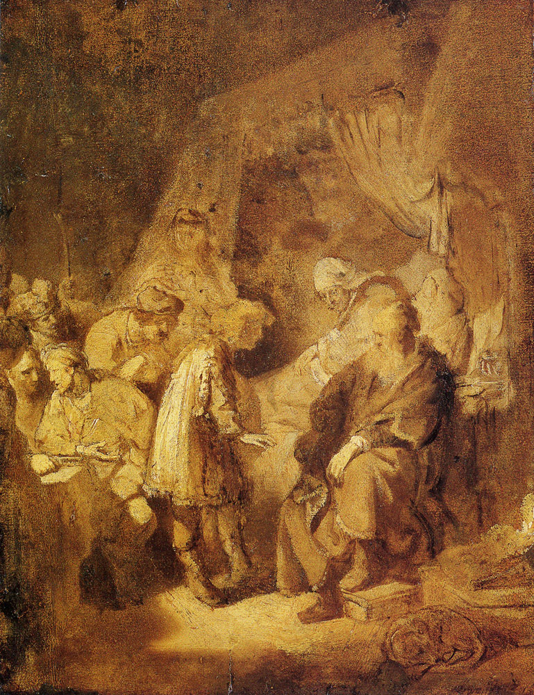 Rembrandt - Joseph Telling his Dreams