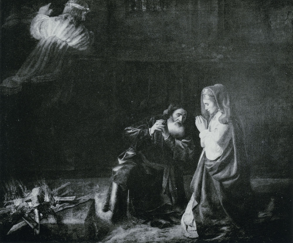 Formerly attributed to Rembrandt - Manoah's Sacrifice