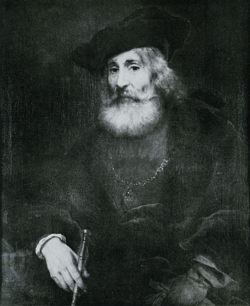 Formerly attributed to Rembrandt - An Old Man with a Beard