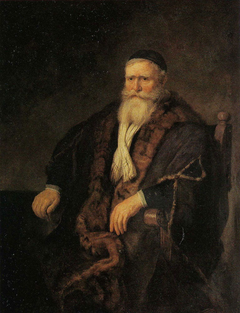 Circle of Rembrandt - Portrait of an Old Man in a Tabbard
