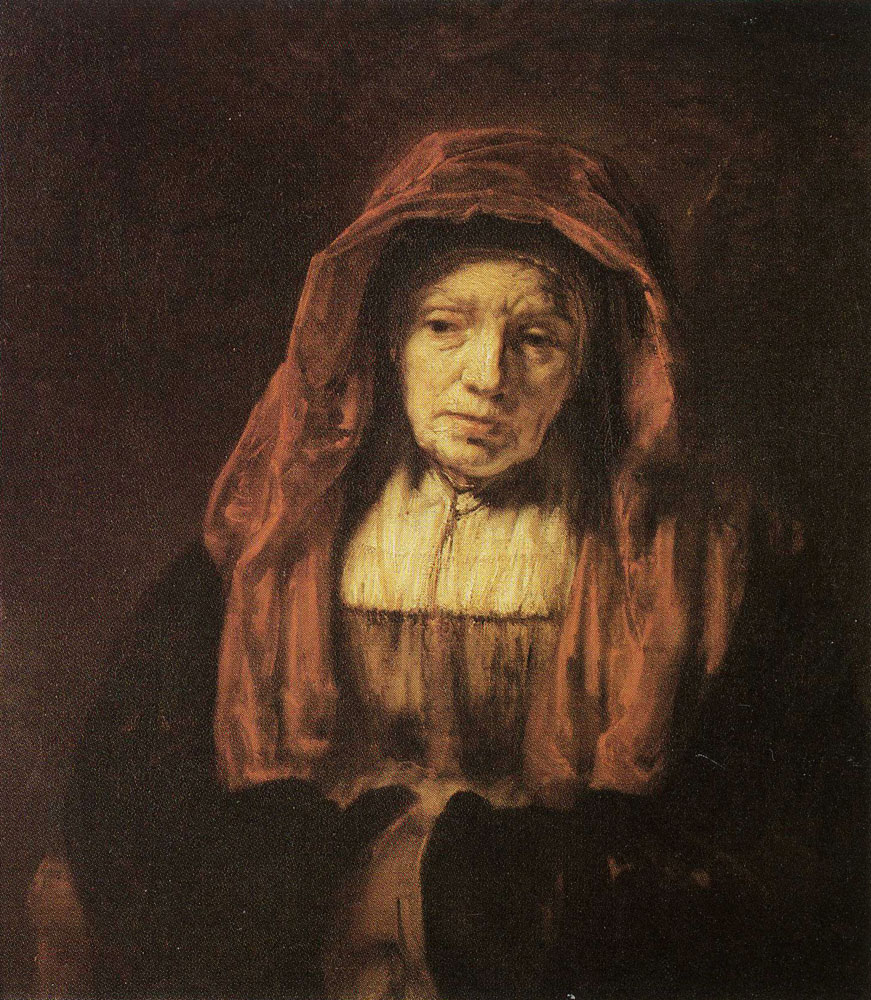Pupil of Rembrandt - Portrait of an Old Woman