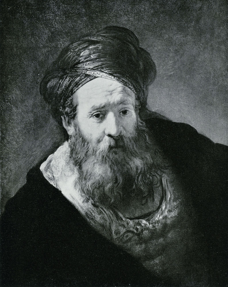 Formerly attributed to Rembrandt - An Oriental