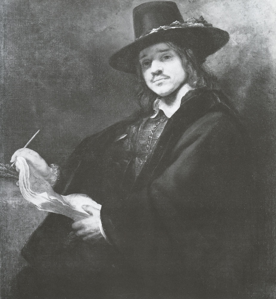 Follower of Rembrandt - Portrait of a man