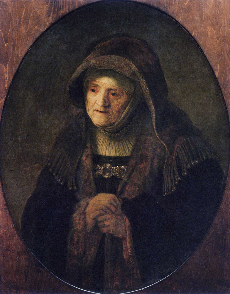 Formerly attributed to Rembrandt - The Prophetess Hannah