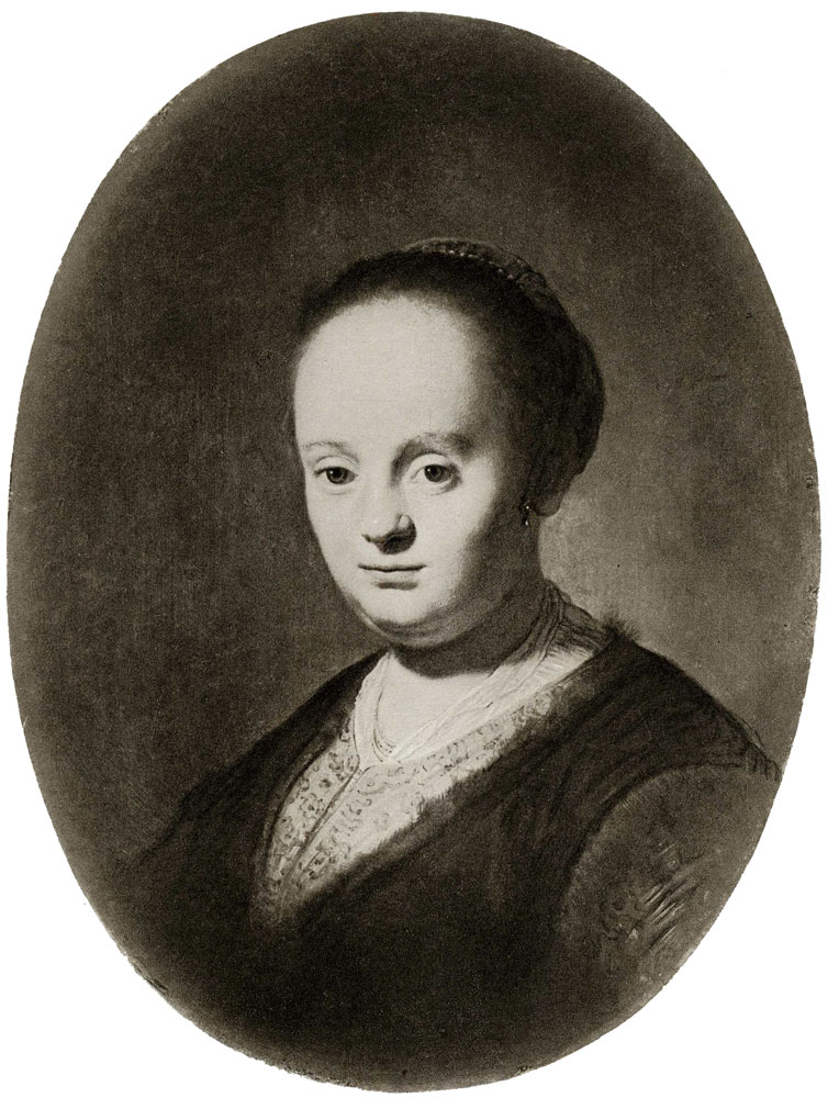 Formerly attributed to Rembrandt - Remrandt's Sister
