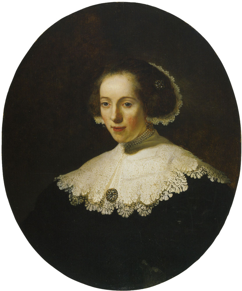 Rembrandt and workshop - Portrait of a Woman