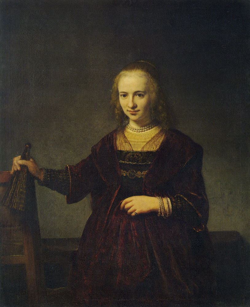 Style of Rembrandt - Portrait of a Woman