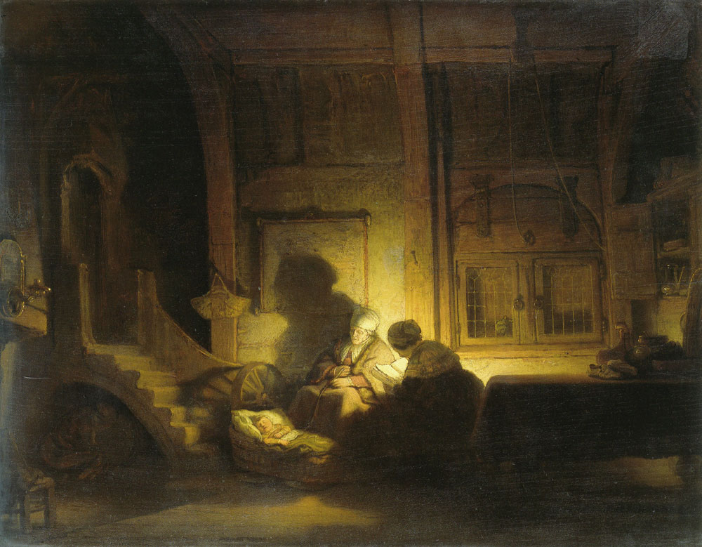 Rembrandt Workshop - The Holy Family