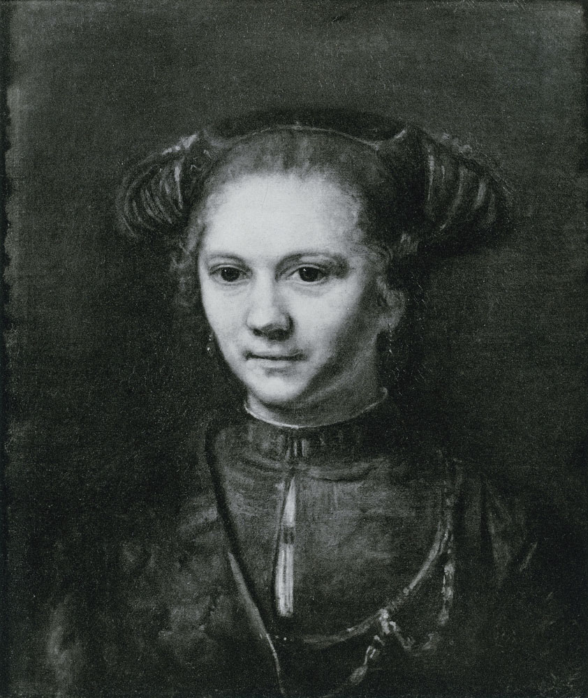 Formerly attributed to Rembrandt - A Young Girl
