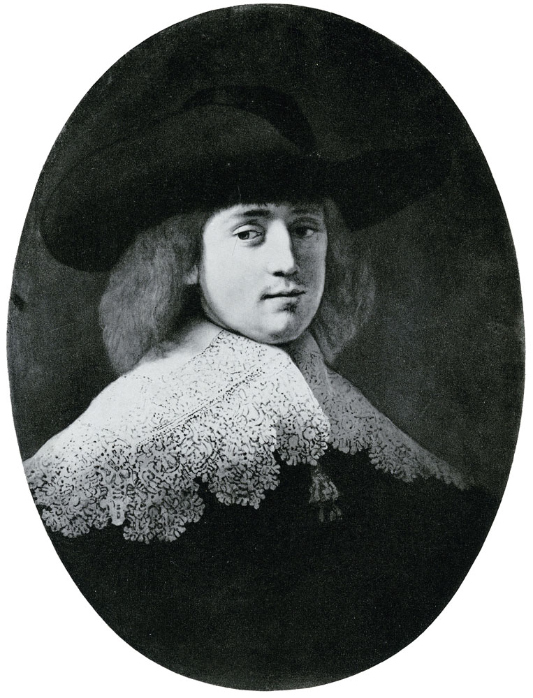 Formerly attributed to Rembrandt - Portrait of a Young Man
