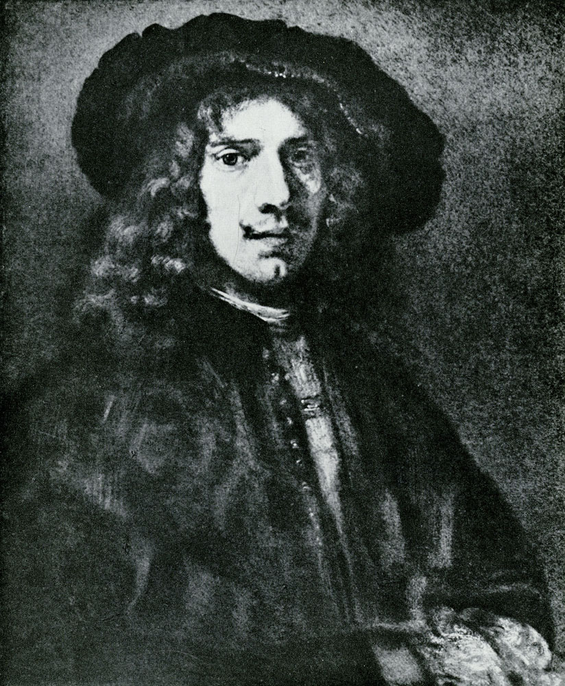 Formerly attributed to Rembrandt - Portrait of a Young Man