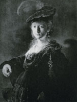 Circle of Rembrandt Half-length Figure of a Young Woman in Fanciful Costume