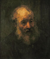 Follower of Rembrandt - Study of an old Man