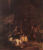 Follower of Rembrandt The Adoration of the Magi