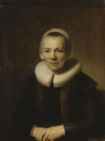 Rembrandt - Portrait of Baertje Martens