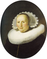 Rembrandt Portrait of Maertgen van Bilderbeecq