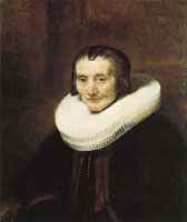 Rembrandt Portrait of Margaretha de Geer