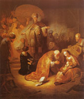 Anonymous School of Rembrandt The Adoration of the Shepherds